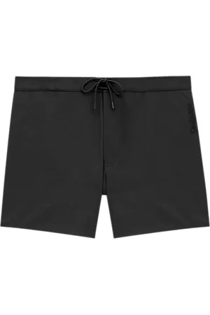 Saint Laurent Beachwear, male, , Size: M Sea Swim Shorts Embroidered Logo