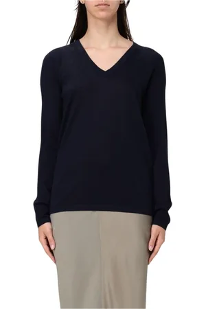 Lisa Yang V-neck Knitwear, female, , Size: M Wool Knit Sweater