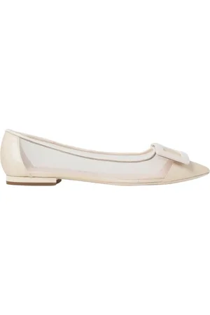 Roger Vivier Ballerinas, female, , Size: 6 1/2 US Mesh Ballerina Flats Elegant Shoes