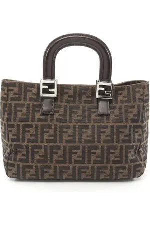 Fendi Pre-owned Handbags, female, , Size: ONE SIZE Pre-owned Canvas totes