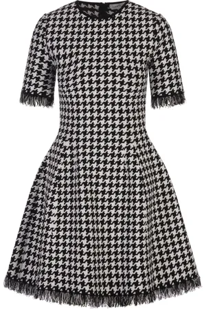 Alexander McQueen Short Dresses, female, , Size: L Knit Sweater Dress