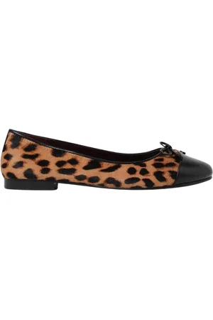 Tory Burch Ballerinas, female, , Size: 7 US Leopard Print Ballet Flats