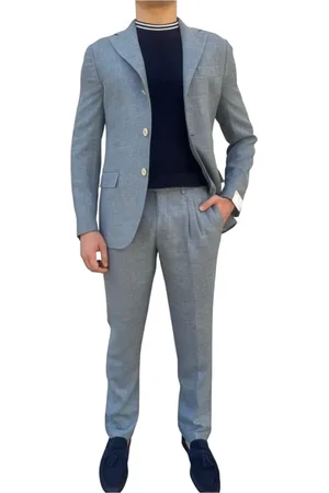 ELEVENTY Single Breasted Suits, male, , Size: L Single Breasted Suit