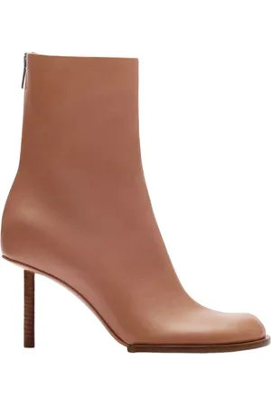 Jacquemus Heeled Boots, female, , Size: 9 US ankle boots Rond Carre
