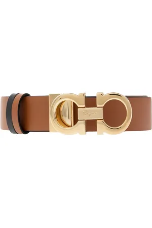 Salvatore Ferragamo Belts, female, , Size: 95 CM Reversible belt with logo