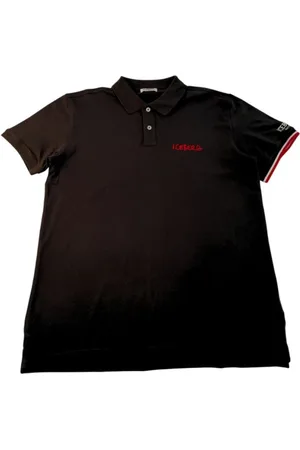 Iceberg Polo Shirts, male, , Size: XL Cotton Polo Shirt with Logo
