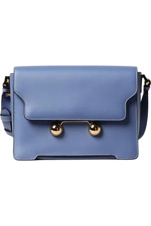 Marni Cross Body Bags, female, , Size: ONE SIZE Leather Shoulder Bag Compact Elegance