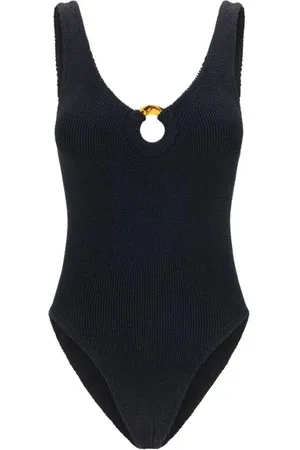 Hunza G One-piece, female, , Size: ONE SIZE Elegant Circular Cut-Out Swimsuit