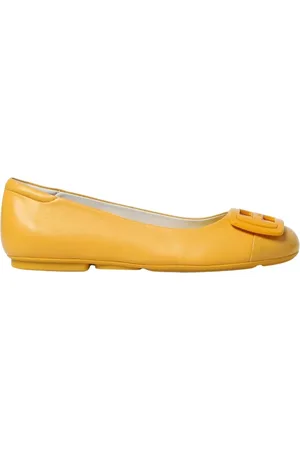 Hogan Ballerinas, female, , Size: 9 US Elegant Leather Ballerina Flats