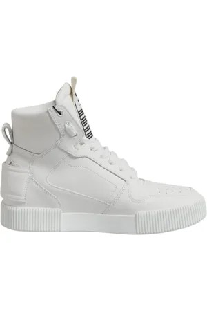 Dolce & Gabbana Sneakers, male, , Size: 8 1/2 US Leather High Top Sneakers