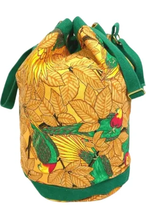 Hermès Pre-owned Bucket Bags, female, , Size: ONE SIZE Pre-owned Cotton shoulder-bags
