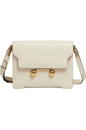 Marni Cross Body Bags, female, , Size: ONE SIZE Leather Crossbody Bag Elegant Style