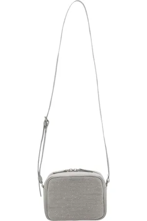 Fabiana Filippi Cross Body Bags, female, , Size: ONE SIZE Embellished Crossbody Bag in Grey