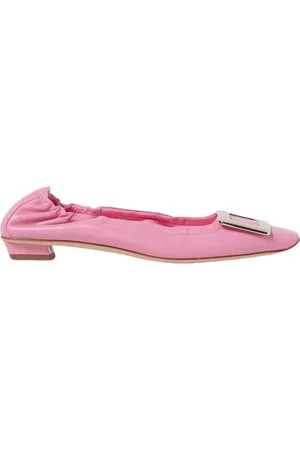Roger Vivier Ballerinas, female, , Size: 9 US Elegant Square Toe Ballet Flats