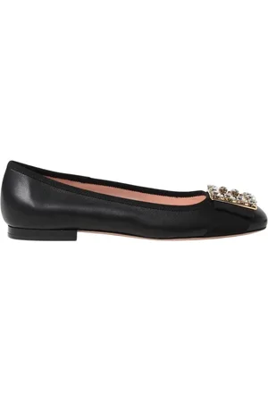 Roger Vivier Ballerinas, female, , Size: 7 US Crystal Buckle Ballet Flats