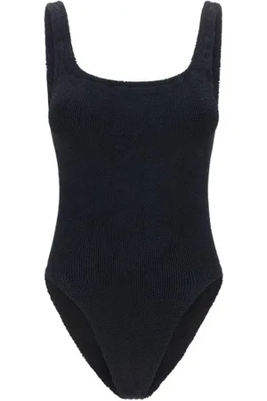 Hunza G One-piece, female, , Size: ONE SIZE Elegant Square Neck Swimsuit