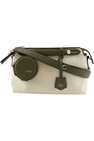 Fendi Pre-owned Shoulder Bags, female, , Size: ONE SIZE Pre-owned Canvas fendi-bags