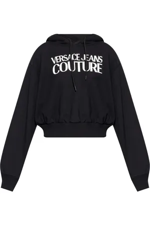 VERSACE Hoodies, female, , Size: M Sweatshirt Aw24 Casual Style