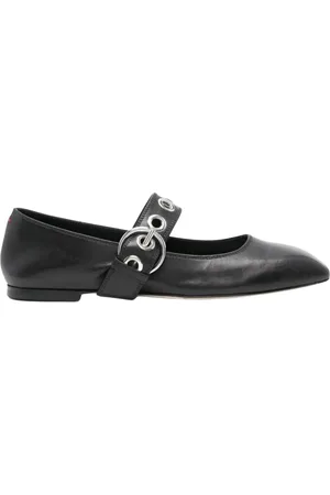 Aeyde Ballerinas, female, , Size: 8 1/2 US Leather Ballet Flats