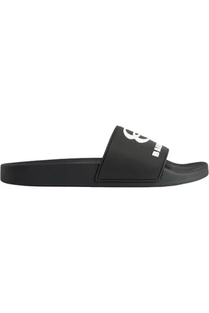 Balenciaga Sliders, male, , Size: 11 US Leather Sneakers Men