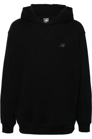 New Balance Hoodies, male, , Size: M Hooded Sweatshirt with Embroidered Logo