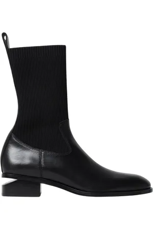 Alexander Wang Chelsea Boots, female, , Size: 9 US Knit Bootie Low Heel
