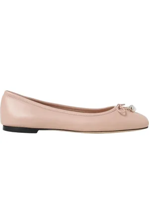 Jimmy Choo Ballerinas, female, , Size: 6 US Pearl Ballet Flats