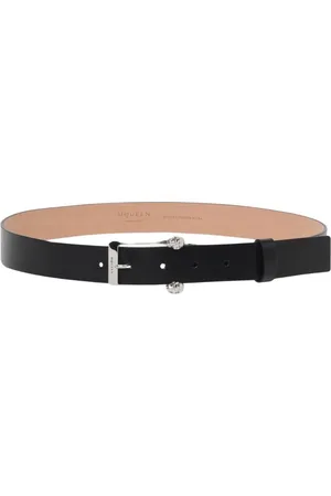 Alexander McQueen Belts, male, , Size: 85 CM Skull Belt Buckle Stylish Accessory