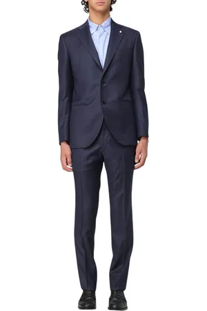 LUIGI BIANCHI MANTOVA Single Breasted Suits, male, , Size: XL Two-Button Suit