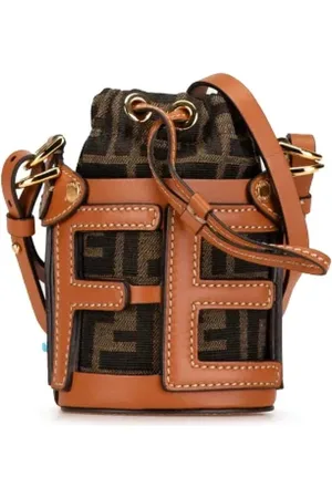 Fendi Pre-owned Cross Body Bags, female, , Size: ONE SIZE Pre-owned Canvas crossbody-bags