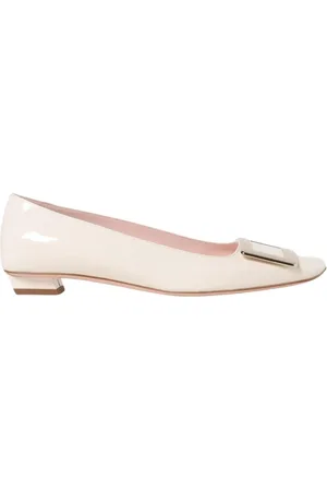 Roger Vivier Ballerinas, female, , Size: 5 US Yellow Cream Ballet Flats
