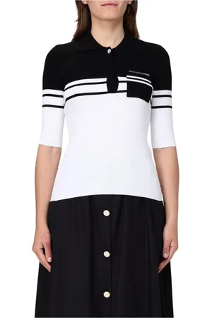 Liu Jo Polo Shirts, female, , Size: S Ribbed Crew Neck Sweater