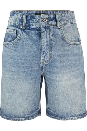 Represent Denim Shorts, male, , Size: W29 Denim Shorts Vintage Style
