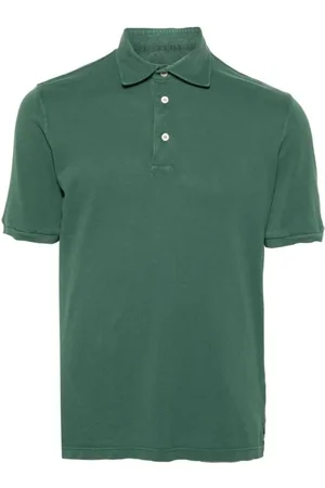 FEDELI Polo Shirts, male, , Size: M Forest Polo Collar Sweater