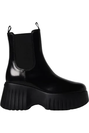 Hogan Chelsea Boots, female, , Size: 10 US Wedge Chelsea Boots