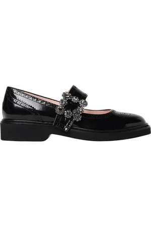 Roger Vivier Ballerinas, female, , Size: 8 US Crystal Buckle Mary Jane Pump