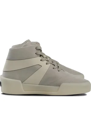 FEAR OF GOD Sneakers, male, , Size: 7 US Grey Lace-Up Sneaker with Logo