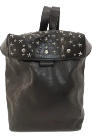 Jimmy Choo Pre-owned Backpacks, female, , Size: ONE SIZE Pre-owned Leather shoulder-bags