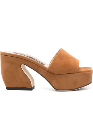 Sergio Rossi Heeled Mules, female, , Size: 8 US Elegant Sandals for Women