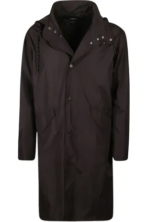 A.P.C. Single-Breasted Coats, male, , Size: S Antonny Parka Jacket