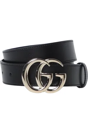 Gucci Belts, female, , Size: 85 CM Leather Buckle Belt