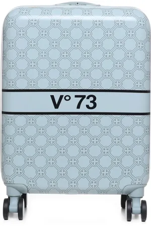 V°73 Cabin Bags, unisex, , Size: ONE SIZE Aqua Semi-Rigid Trolley Suitcase with 360° Wheels