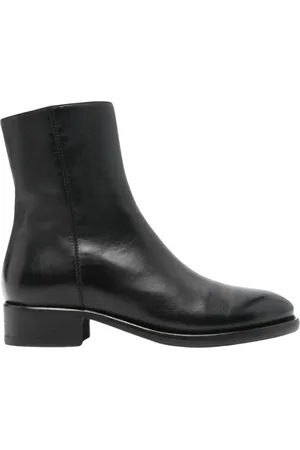 ALBERTO FASCIANI Ankle Boots, female, , Size: 6 US Elegant Leather Ankle Boots