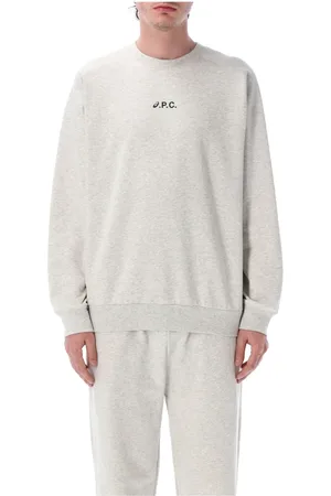 Asics Sweatshirts, male, , Size: 2XL Heathered Light Grey Knitwear Ss25