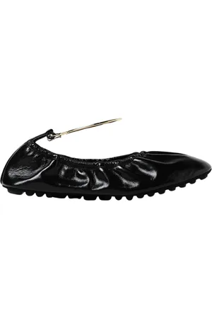 Fendi Ballerinas, female, , Size: 7 1/2 US Patent Leather Ballerina Flats