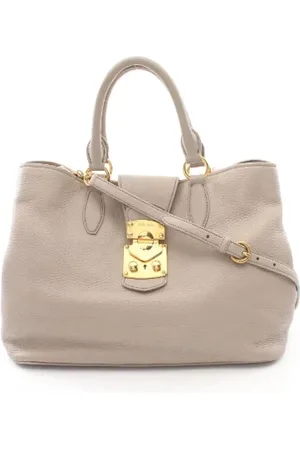 Miu Miu Pre-owned Handbags, female, , Size: ONE SIZE Pre-owned Leather handbags
