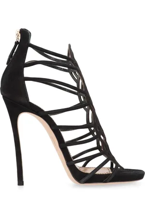 Dsquared2 High Heel Sandals, female, , Size: 7 US Stiletto Heel Suede Sandals