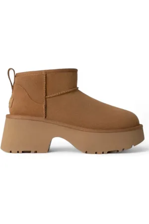 UGG Heeled Boots, female, , Size: 8 US Classic Ultra Mini New Heights Boots