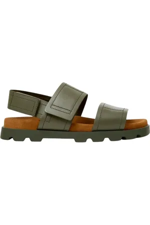 Camper Flat Sandals, male, , Size: 12 US Leather Sandals Open Toe