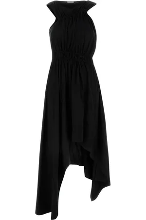 Alexander McQueen Midi Dresses, female, , Size: S Stylish Jersey for a Trendy Look